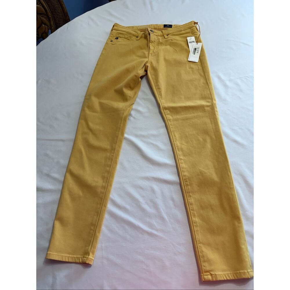 NWT Adriano Goldshmied The Abbey Ankle Mid Rise Super Skinny Ankle Jeans Size 27